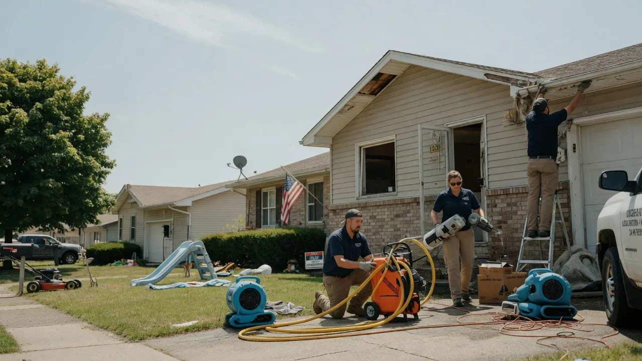 Water Damage Restoration in Wingate, TX near me